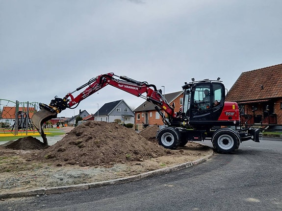 Yanmar Hjulgrävare B95W-5 4års garanti 6 of 6