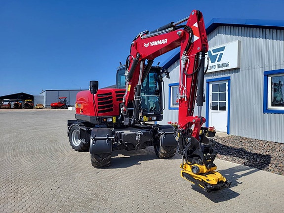 Yanmar Hjulgrävare B95W-5 4års garanti 2 of 6