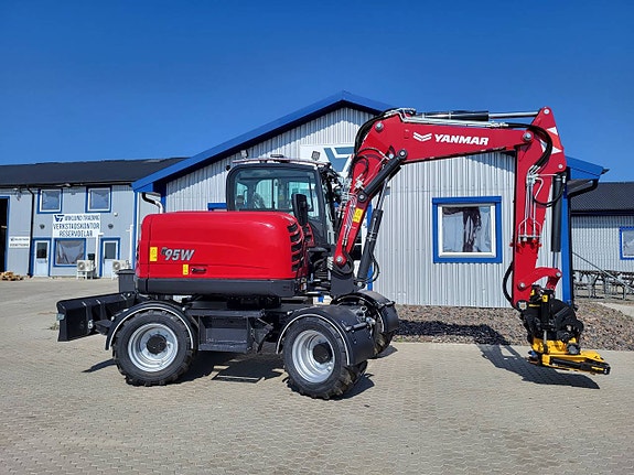 Yanmar Hjulgrävare B95W-5 4års garanti 3 of 6