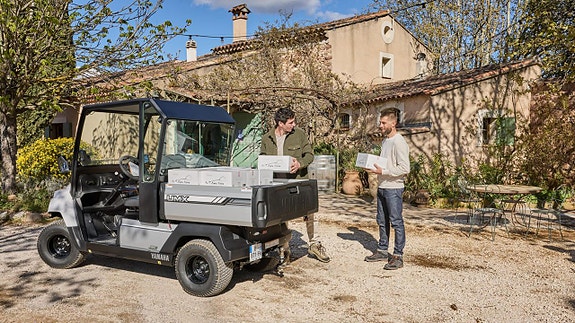 Yamaha UMQ 2-AC gårdsmaskin TRAKTOR A ELECTRIC 5 of 5