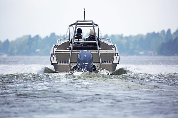 Alucraft 640SP Yamaha f150 4 of 5