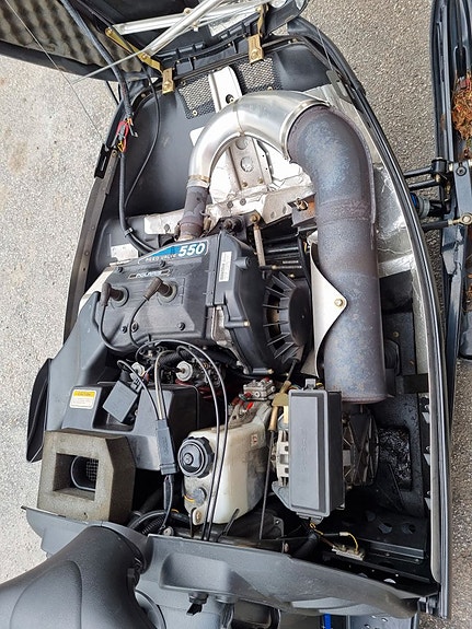 Polaris 550 Supersport  Kanonfin -549kr/mån -Transport -Byte 9 of 13