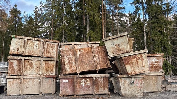 Sedimenterings Container stora BM 4 of 8