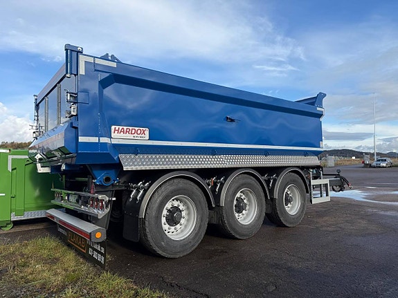 FLAKAB - Dumperkärra 24T - Skjutbar dragstång