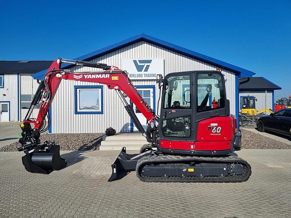 Yanmar SV60, 6tons minigrävmaskin