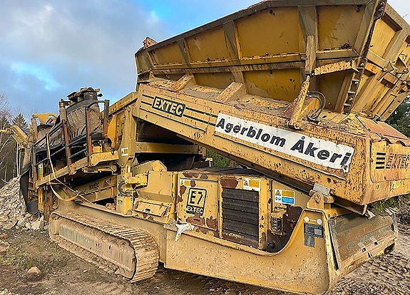 Begagnat grovsorteringsverk Extec E7