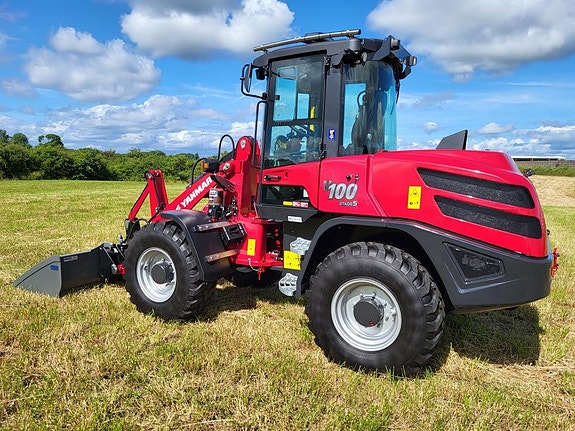 Yanmar V100-5, 6tons lastmaskin 2 of 6