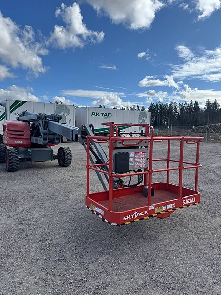 Bomlift / Vikbomslift 20m SkyJack 63AJ - Begagnad 10 of 10