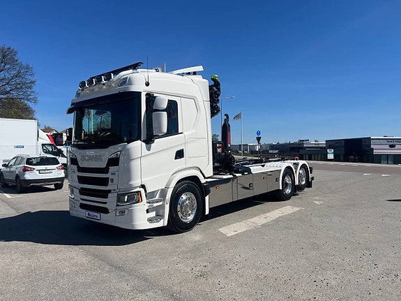 Scania G500 ”Super” 6x2*4 Kranväxlare Hiab Kran & Smart Dash