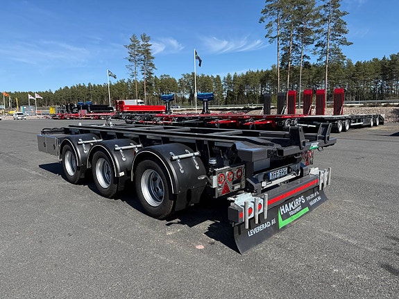 Hakarps - 24 tons Lastväxlarkärra med tipp och dubbelmontage 6 of 12