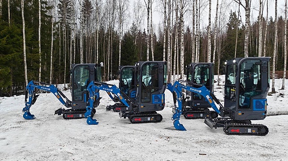 Nya RIPPA R10-6 med HYTT + Redskapspaket