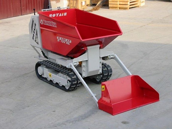 RampiCar R100AE - självlastande minidumper - made in Italy