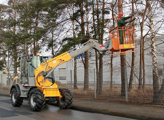 PAUS TSL 9075 - Tysk teleskop svänglastare - 75 HK 4 of 5