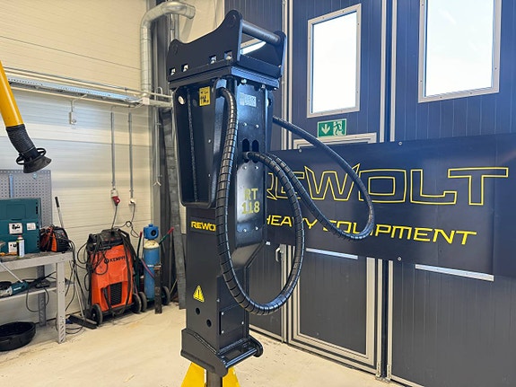 REWOLT RT118 Hydraulhammare 1200kg (155,000:- +moms) 3 of 8