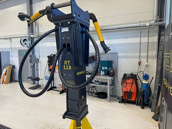 REWOLT RT118 Hydraulhammare 1200kg (155,000:- +moms) 5 of 8