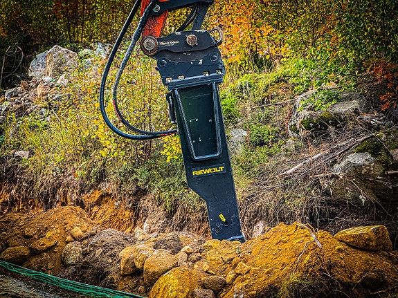 REWOLT RT118 Hydraulhammare 1200kg (155,000:- +moms) 8 of 8