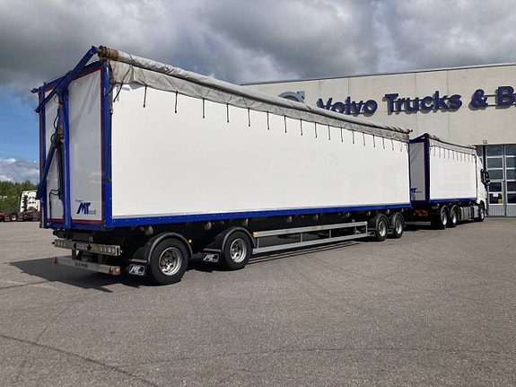 Flisbils Ekipage Nytt Volvo FH 540 Chassi Beg släp 2 of 10
