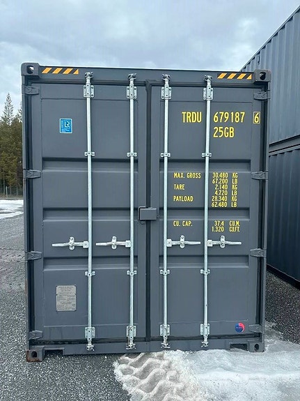 sjöfartscontainer 20fot HC extra hög ny container 2 of 5