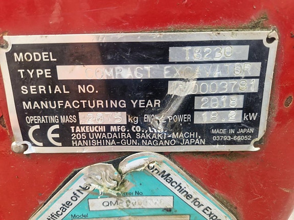 Takeuchi TB 230 5 of 5
