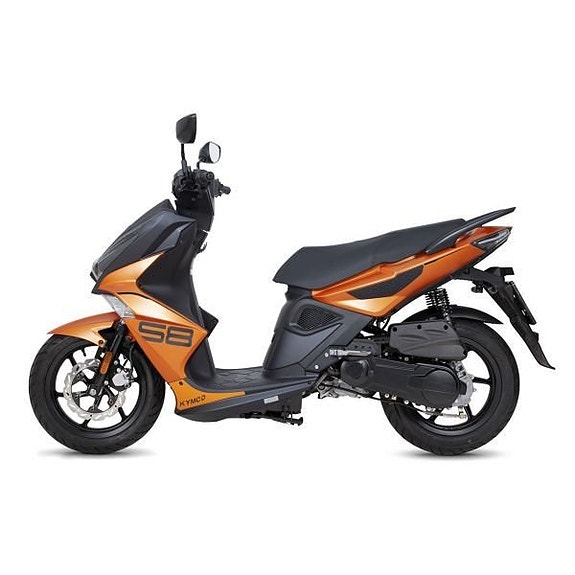Kymco Super 8R 50i Orange el. svart, Omg. leverans! 7 of 7
