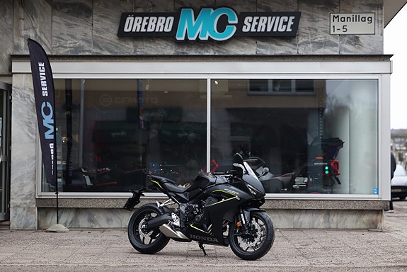 Honda CBR650R E-Clutch Mattsvart | RÄNTEFRITT