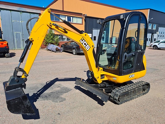 MINIGRÄVARE JCB 8018 cts 1,8 ton snabbfäste 3 skopor 2 of 6