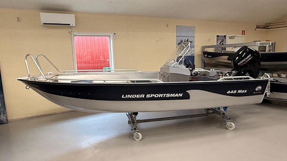 Linder Sportsman 445 Max -24 Mercury F30 -26 2 of 6