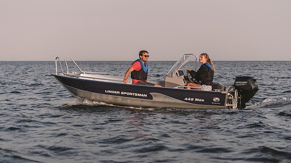 Linder Sportsman 445 Max -24 Mercury F30 -26 3 of 6