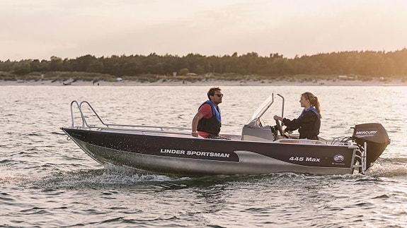 Linder Sportsman 445 Max -24 Mercury F30 -26 4 of 6