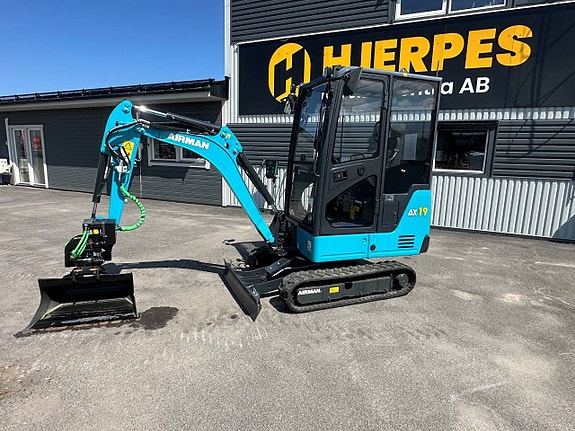 Airman AX19-7 Tiltrotator  LAGERMASKIN