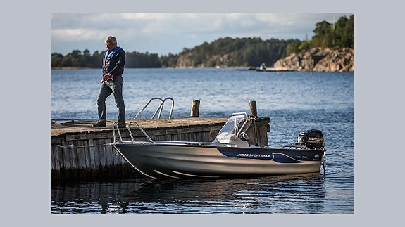 Linder Sportsman 445 Max Mercury F25 Ny båt - Kampanj 3 of 5