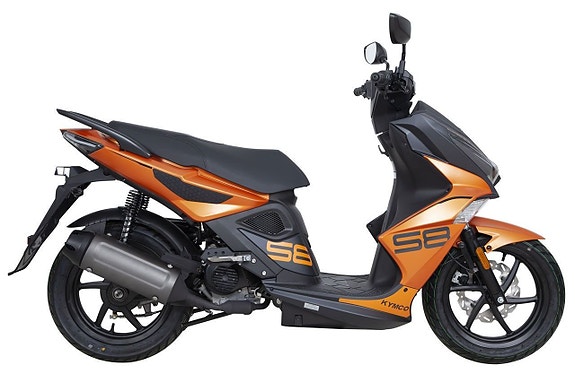 Kymco Super 8R 50i Orange 2 of 3