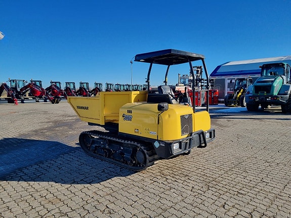 Yanmar C30R-3TV / 2,5 tons dumper med vridbart flak 4 of 11