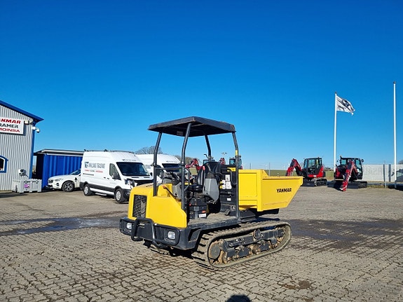 Yanmar C30R-3TV / 2,5 tons dumper med vridbart flak 2 of 11