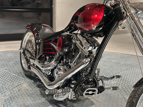 Harley-Davidson The Tourist Custombyggd * UNIK HOJ * SE BILD 14 of 20