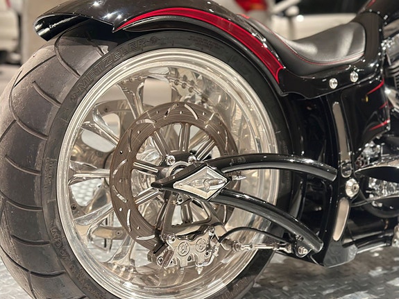 Harley-Davidson The Tourist Custombyggd * UNIK HOJ * SE BILD 17 of 20