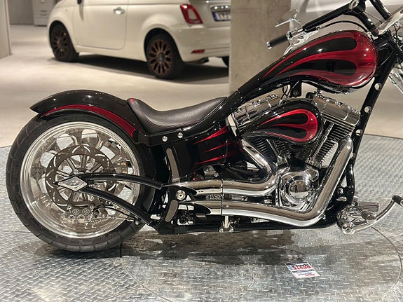 Harley-Davidson The Tourist Custombyggd * UNIK HOJ * SE BILD 15 of 20