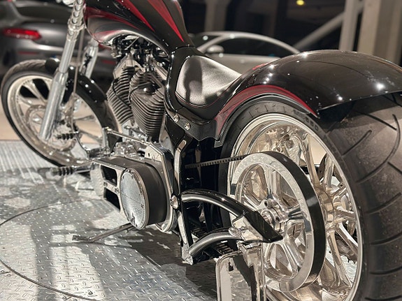 Harley-Davidson The Tourist Custombyggd * UNIK HOJ * SE BILD 18 of 20