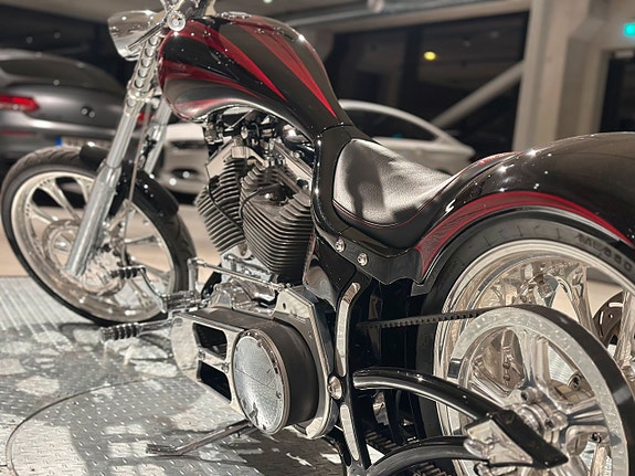 Harley-Davidson The Tourist Custombyggd * UNIK HOJ * SE BILD 19 of 20