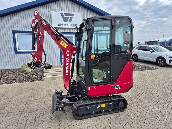 Yanmar SV15Vt / 1,5ton minigrävmaskin / breddbar bandvagn
