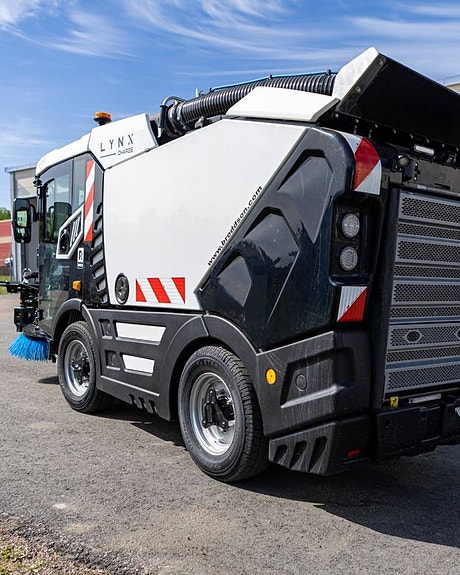 Kompakt sugande sopmaskin Rasco Lynx Charge 100% EL 2 of 3