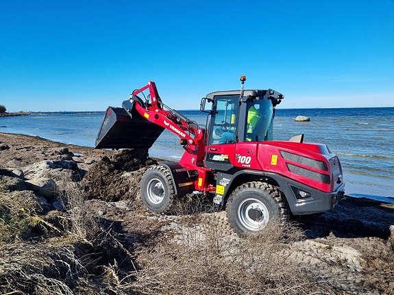 Yanmar V100-5 / 6tons lastmaskin / 36km