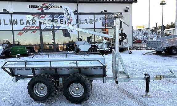 Kombivagn med kran ink. Handvinsch *KAMPANJ*