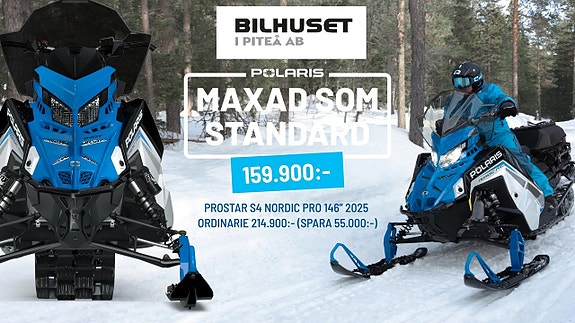 Polaris Prostar S4 Nordic Pro 146 *Spara 55000* -25