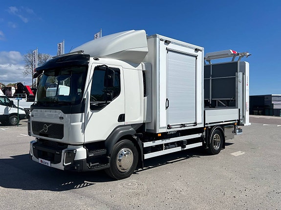 Volvo FL250 4x2 TMA & Kran Skåp & Flak, Bil för Däckservice