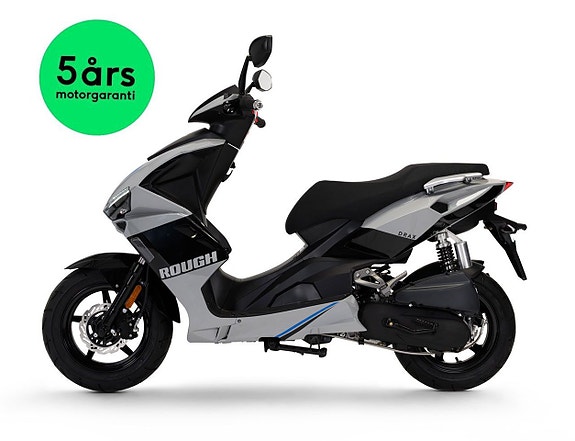 Drax Rough EFI 45km/h Grå Euro5 - NY