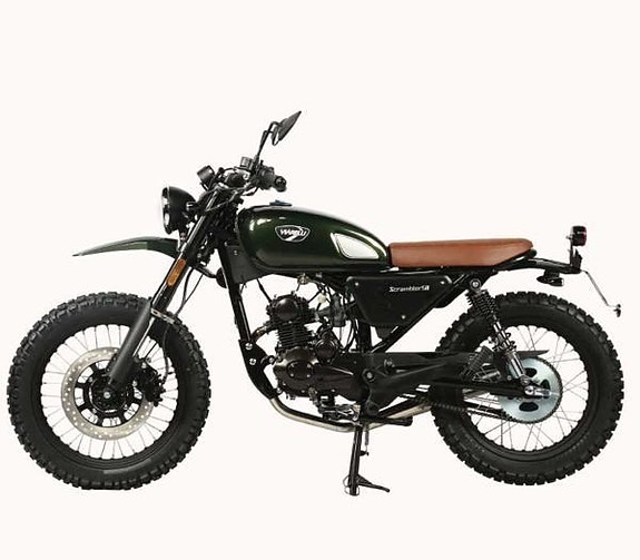 Viarelli Scrambler KLASS 1 – 45 km/h - 4-takt - moped 2 of 6