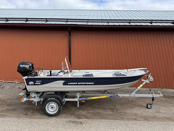 Linder 400 Sportsman 15hk Suzuki -26 KAMPANJ