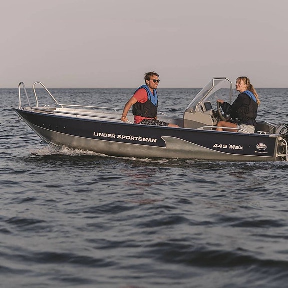 Linder Sportsman 445 Max + Mercury 30 HK F30 ELH Paket 3 of 9