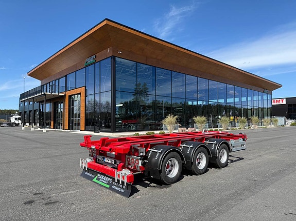 Hakarps - 24 tons Lastväxlarkärra med tipp och dubbelmontage